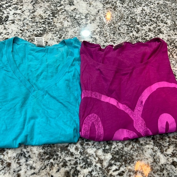 Pink VS Victoria Secret Vintage Shirt Oversized Purple Blue Small Bundle Y2K - Picture 1 of 5